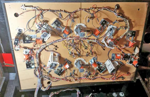 Under Playfield - Kick-out holes present