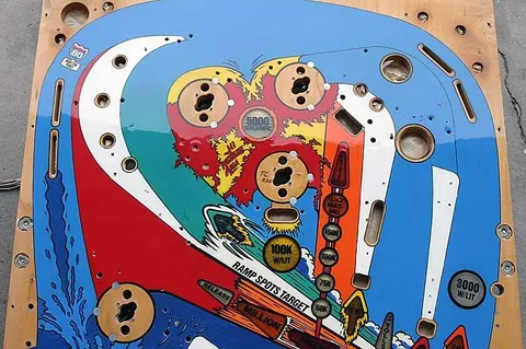 Stripped Upper Playfield