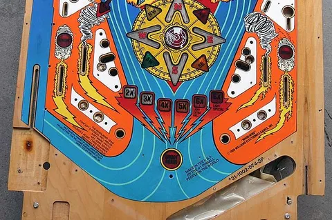 Stripped Lower Playfield