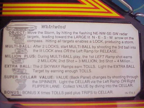 Instruction Card