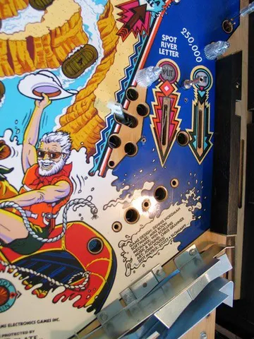 Partially Stripped Playfield - Detail