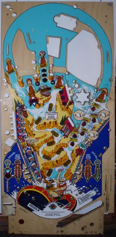 Stripped Playfield