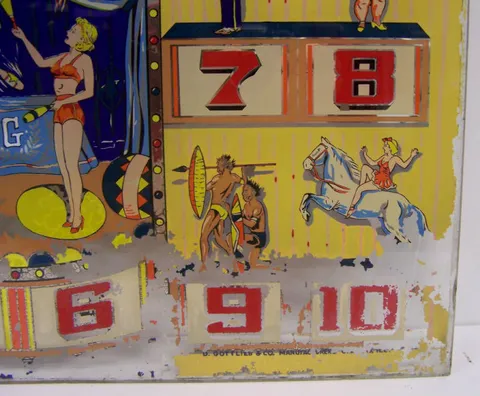 Backglass - Detail