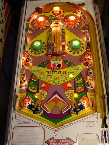 Illuminated playfield