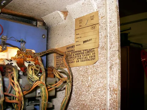 Inside Early Production Backbox*