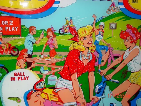 Backglass - Detail