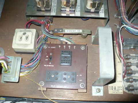 Inside Cabinet - Relay Tester