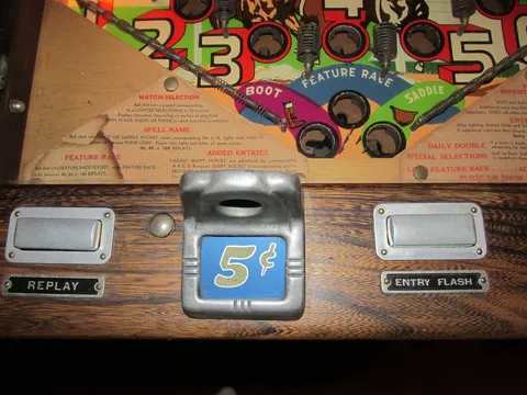 Coin Entry Plate and Player Controls*