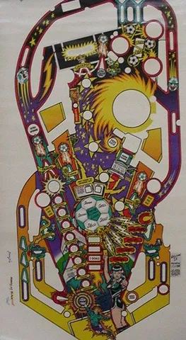 Chromalin Laminate for Prototype Playfield*