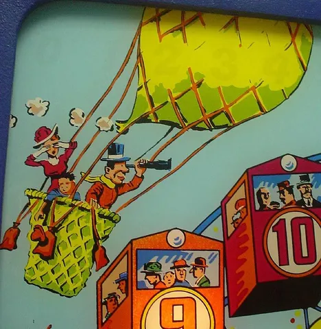 Backglass - Detail