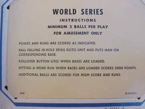 Instruction Card