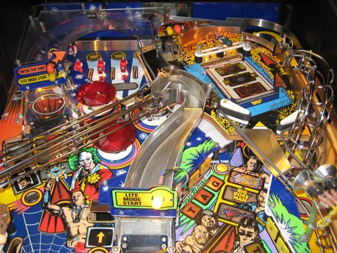 Early Production Upper Playfield*