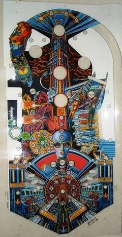 Manufacturer Experimental Playfield Overlay