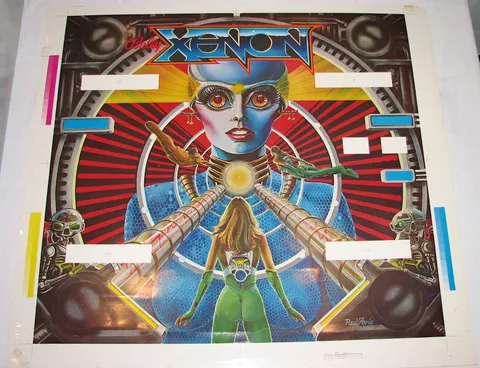 Preliminary Backglass Artwork*
