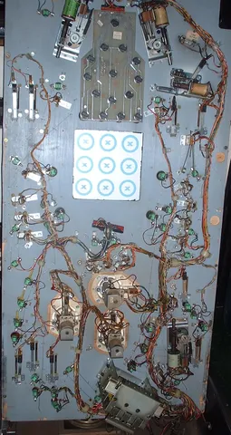 Under Playfield - Tic-Tac-Toe Array Removed