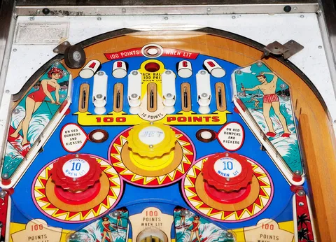 Upper playfield