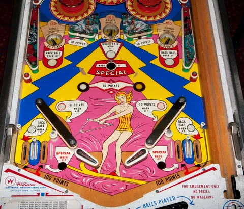 Lower playfield