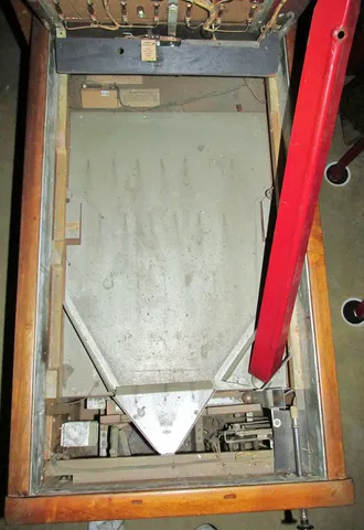 Inside Cabinet - Metal Drain Board*