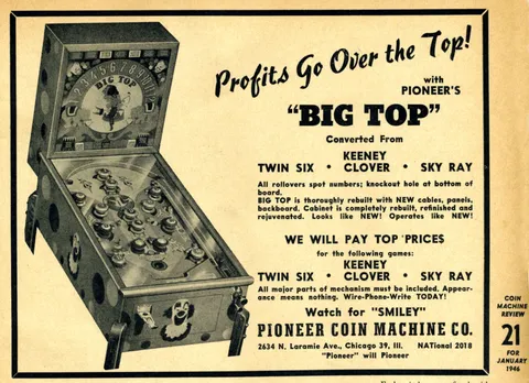 Coin Machine Review Ad*