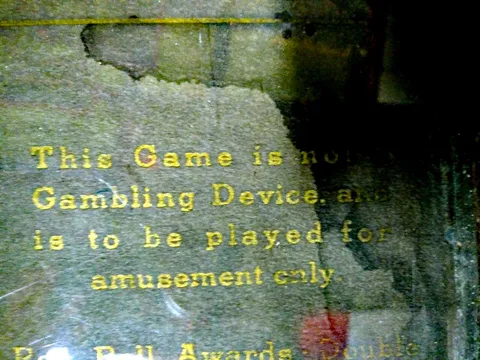 Gambling Notice