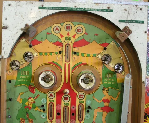 Stripped Upper Playfield