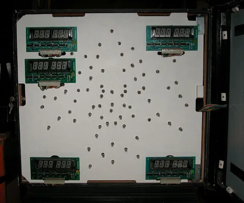 Backglass Lamp Panel