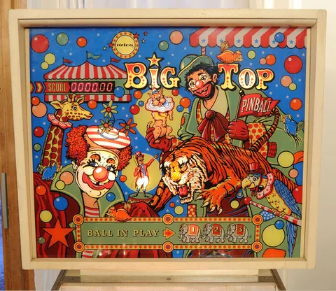 Illuminated Plastic Backglass