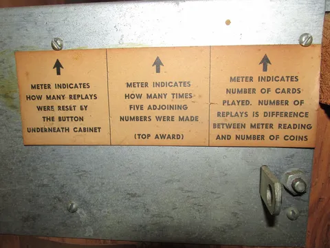 Inside Cabinet - Instructions*