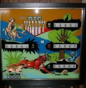 German Backglass