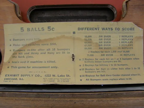 Instruction and Score Card*