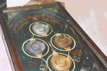 Upper playfield
