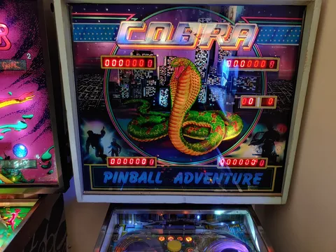 Illuminated Backglass - Pinball Adventure Version*