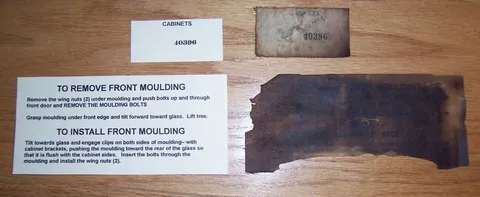 Front Moulding Instructions*