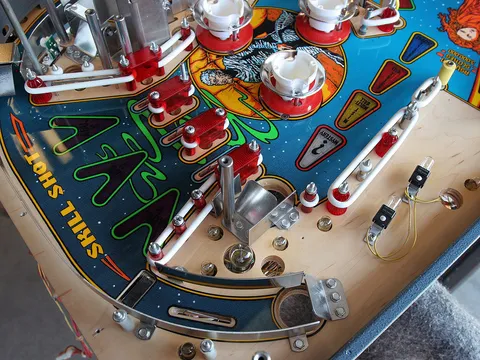 Playfield - Plastic Covers Removed*