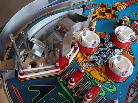 Playfield - Plastic Covers Removed*