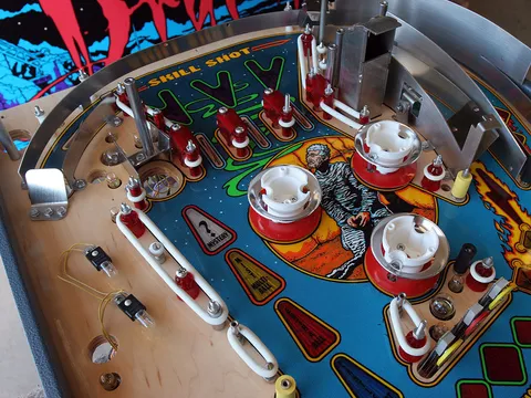 Playfield - Plastic Covers Removed*