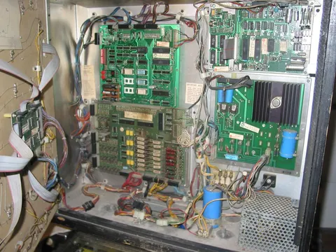 Inside Backbox - Transformer and System 6 Power Board*