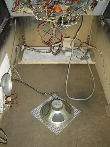 Early Production - Inside Cabinet*