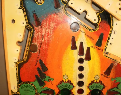 Stripped Center Playfield with Switch Cutouts*