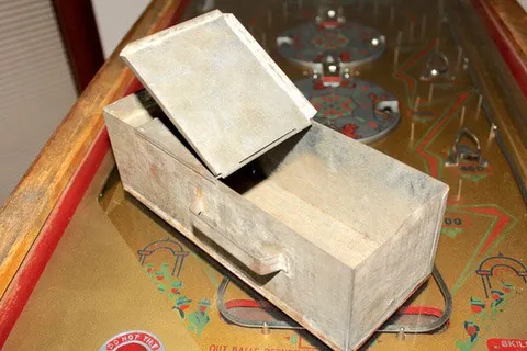 Open Coin Box