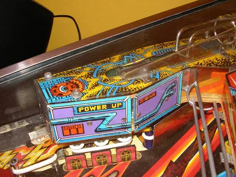 Early Production Playfield Plastics - Upper Playfield Lock*