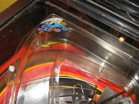 Early Production Playfield Plastics - Upper Playfield Ramp*