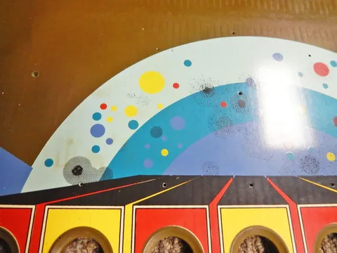 Plastic Playfield - Detail