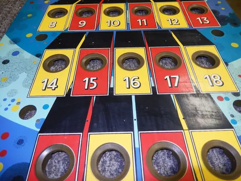 Plastic Playfield - Detail
