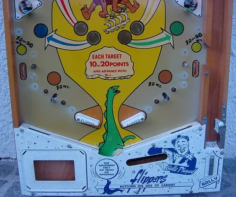 Stripped Lower Playfield