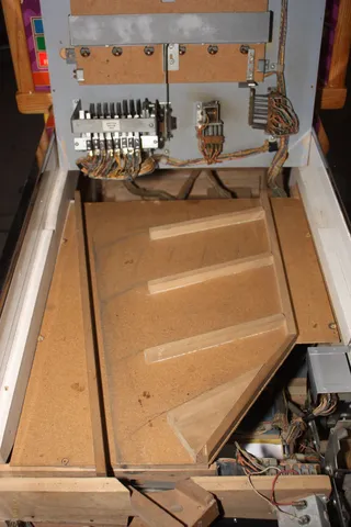 Drain Board Underneath Playfield