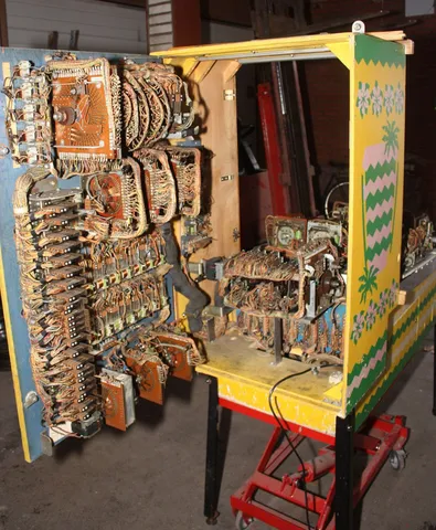 Cabinet Fully Opened for Service