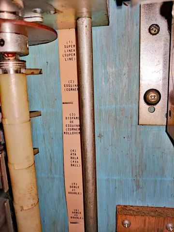 Inside Backbox Door - Detail*