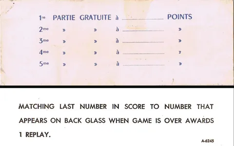Score and Match Cards*