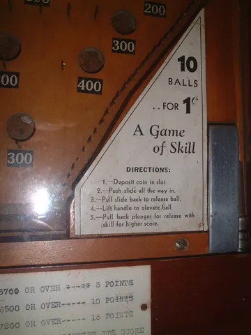 Instruction and Price Card